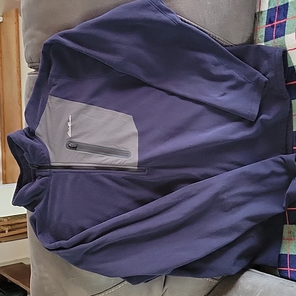 Eddie Bauer pullover fleece shirt